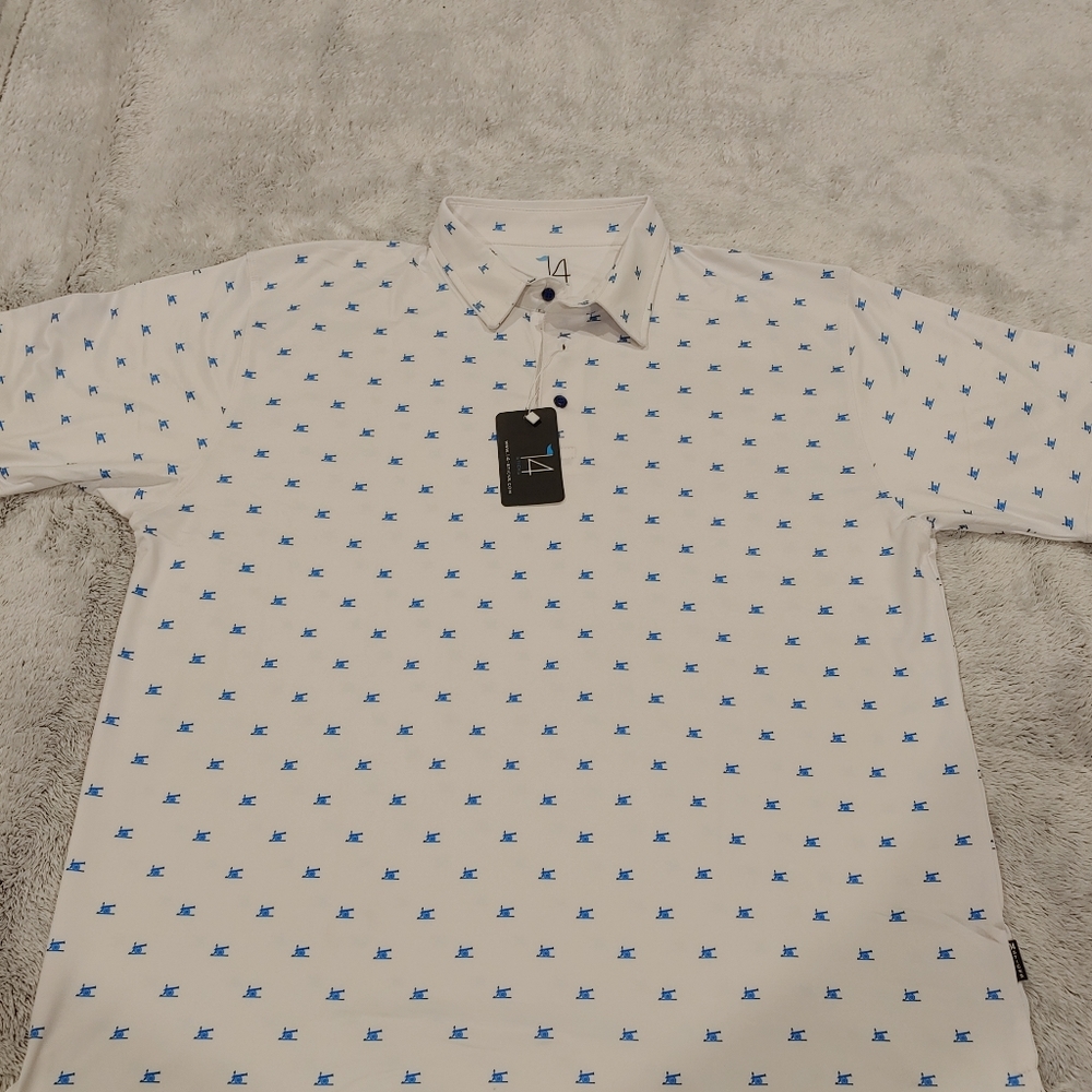 Custom 14-Sticks Polo Golf Shirt